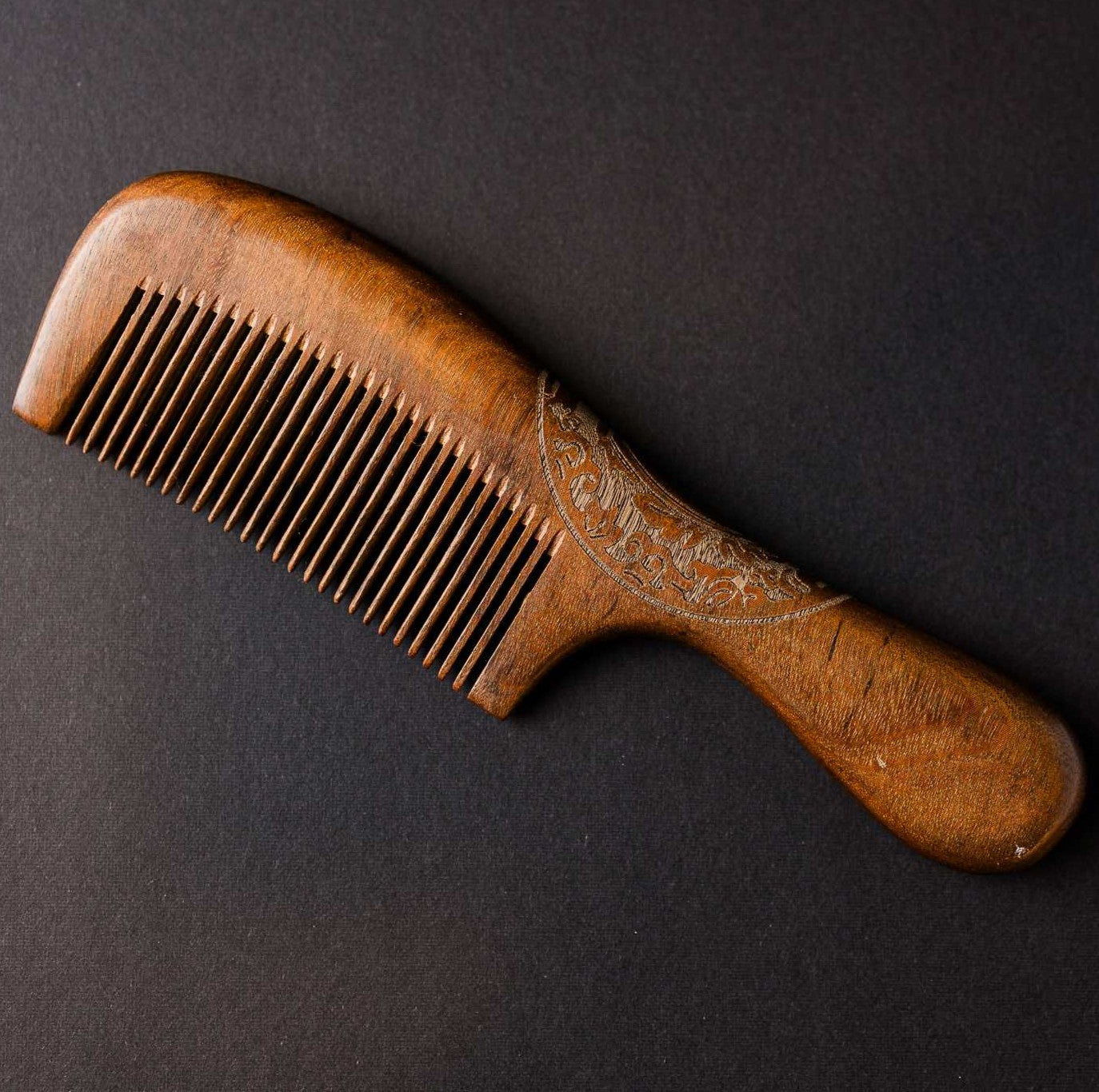 Sandalwood Comb with Engraver