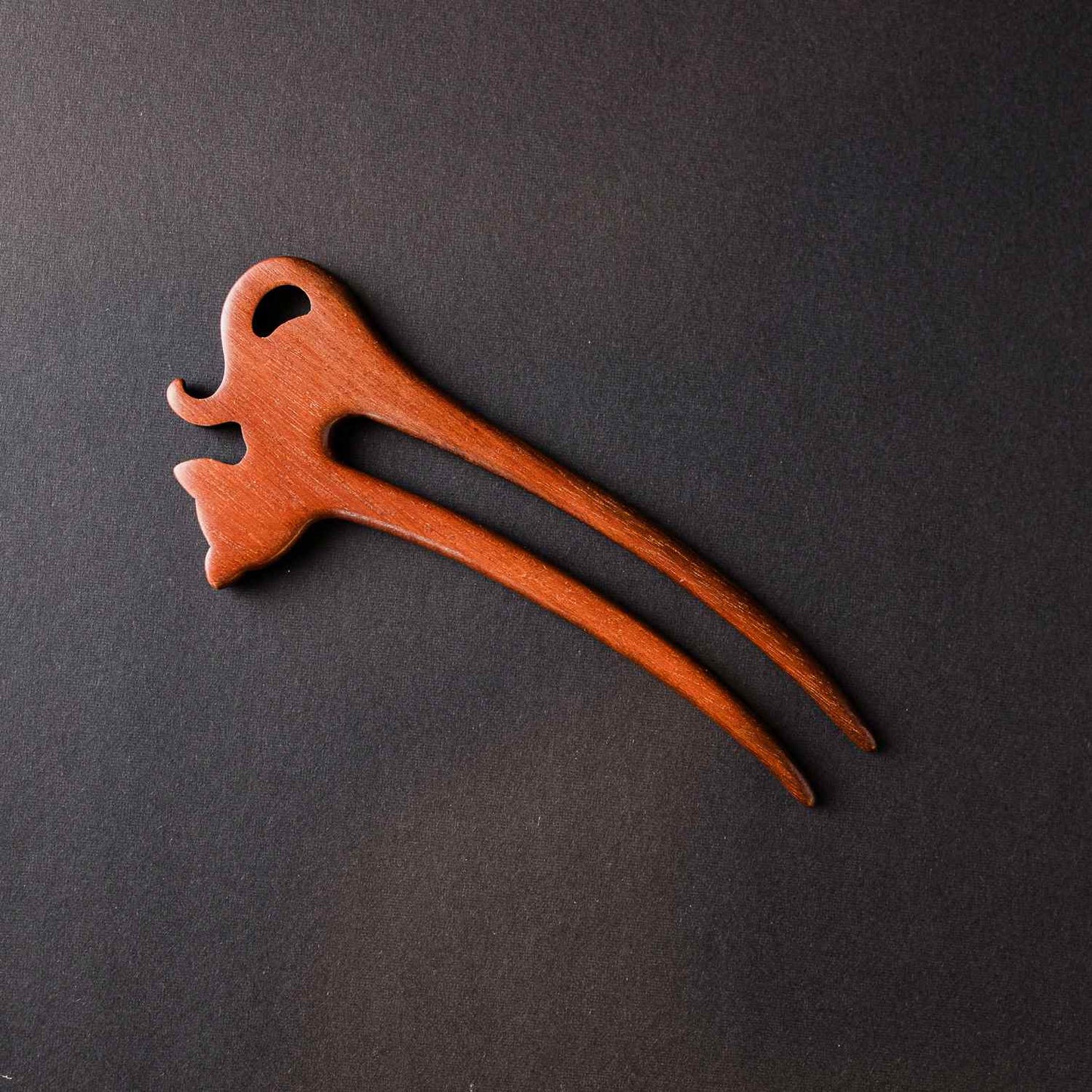 Sandalwood Cat Hair Pin