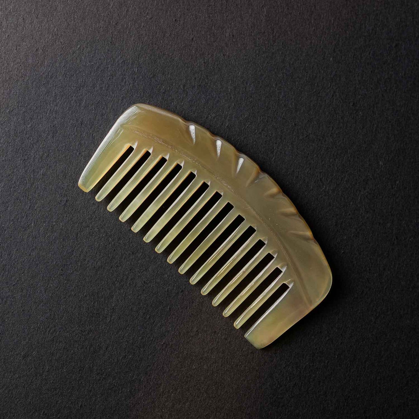 Small Ox Horn Massage Comb