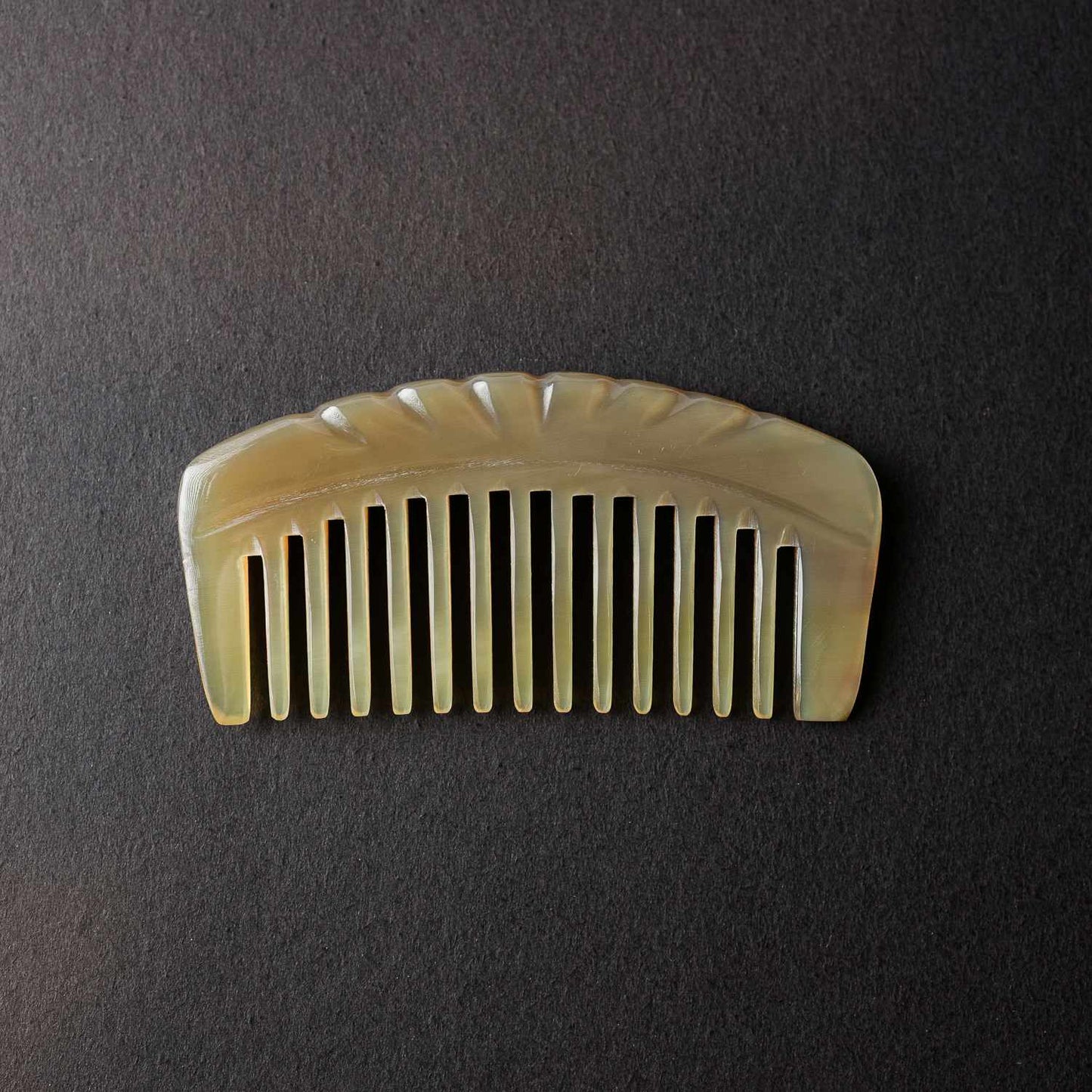 Small Ox Horn Massage Comb