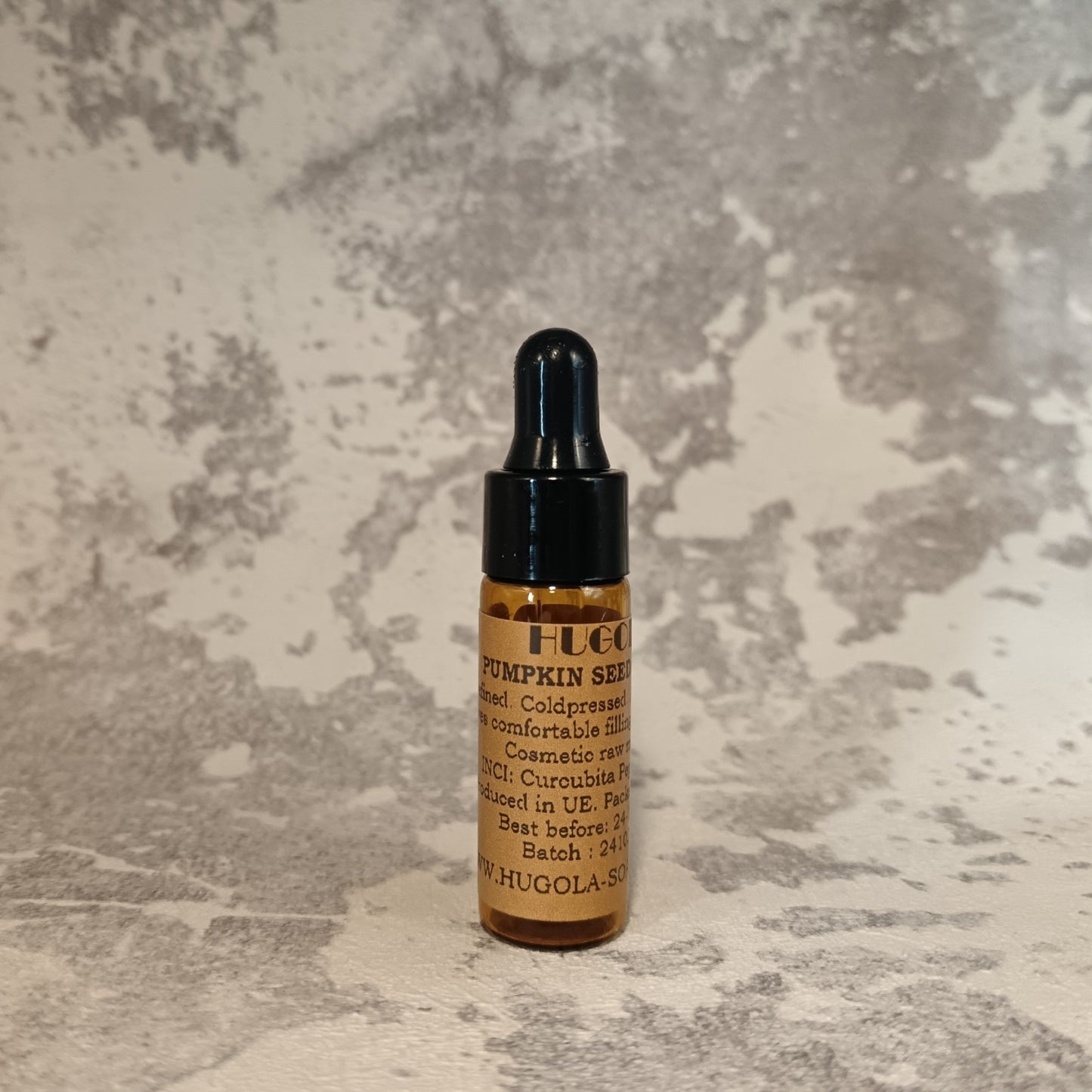5ml pumpkin seed oil bottle for skin and hair