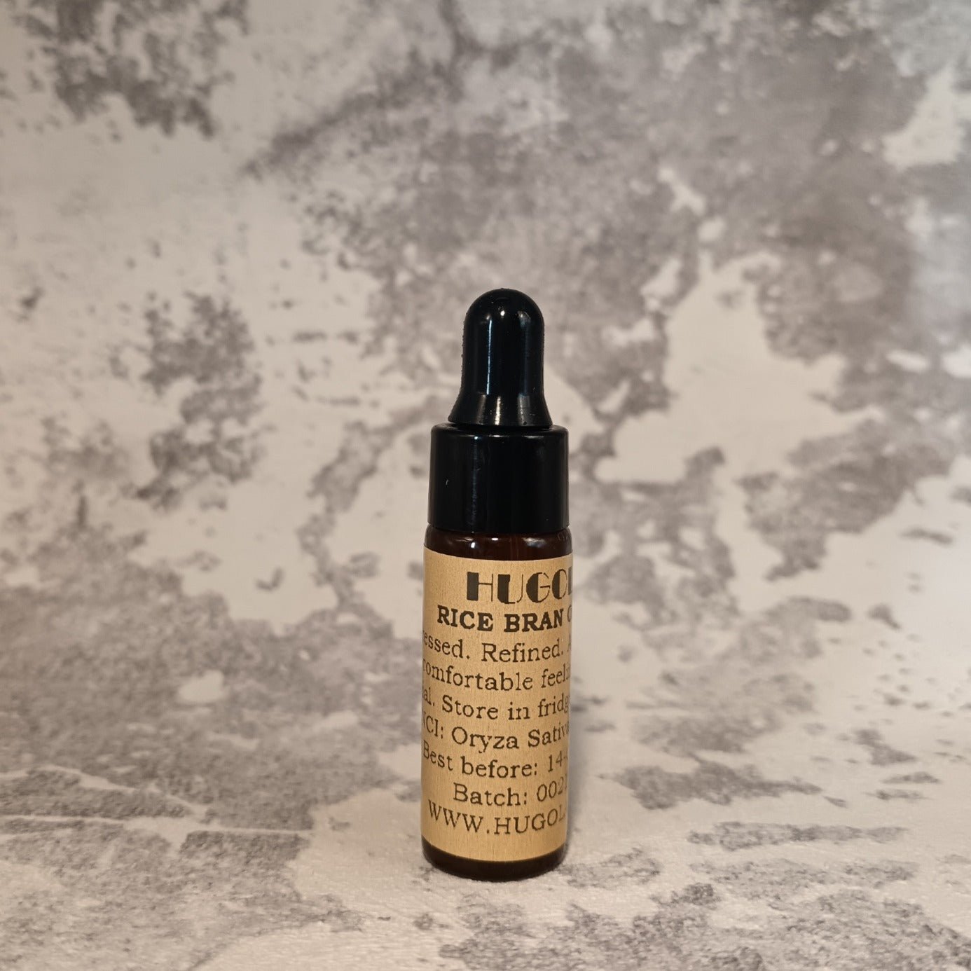 5ml rice bran oil mini bottle for face and body