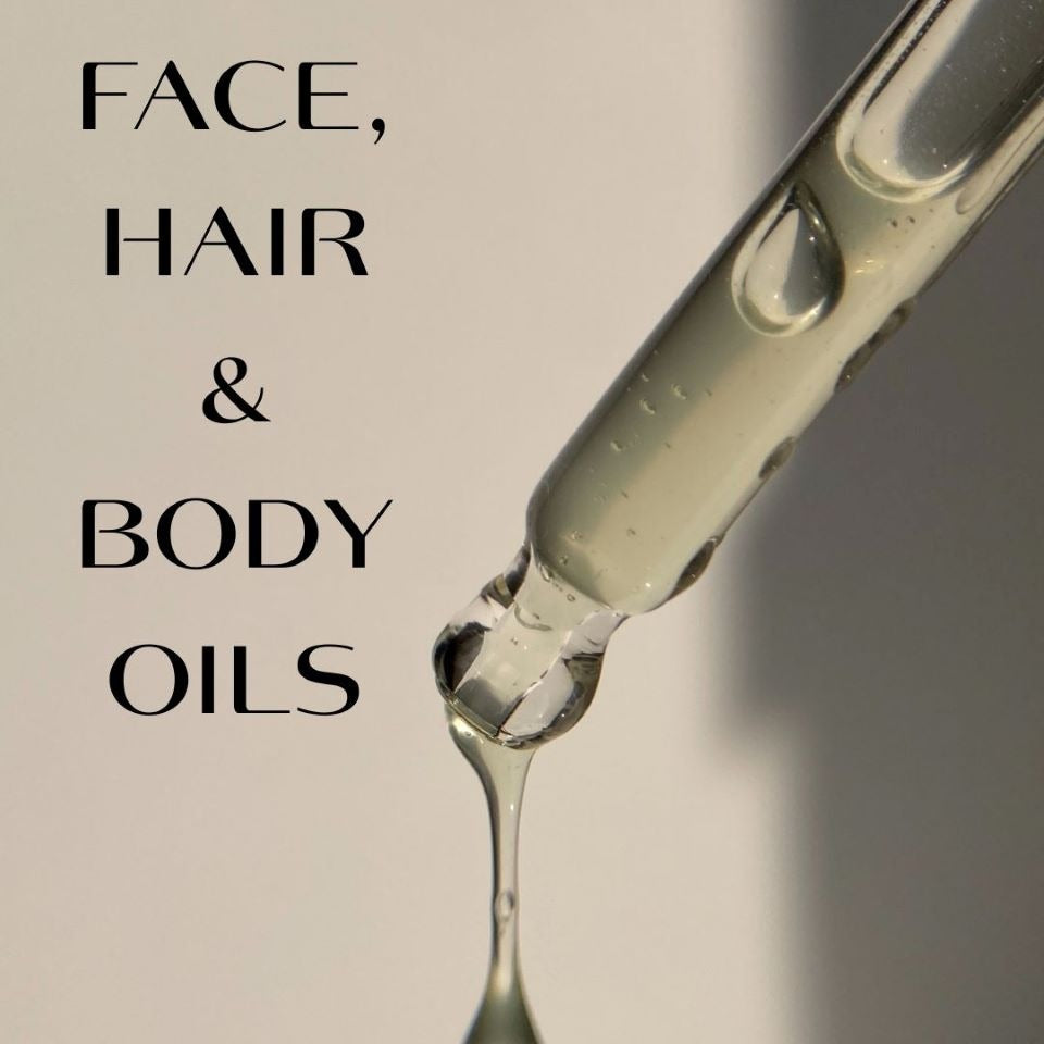 Face, hair and body oils