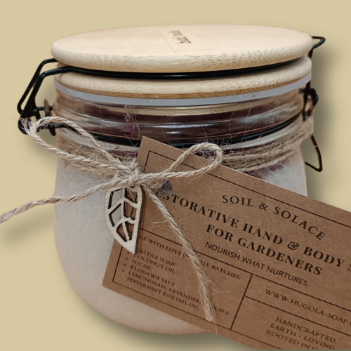 Soil and Solace - Restorative Hand (and Body) Scrub for Gardeners