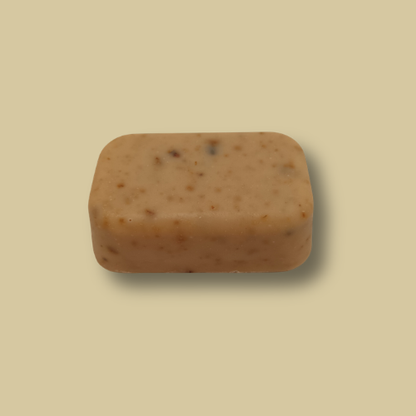 Velvet Raspberry - travel size handmade soap bar by Hugola – top view