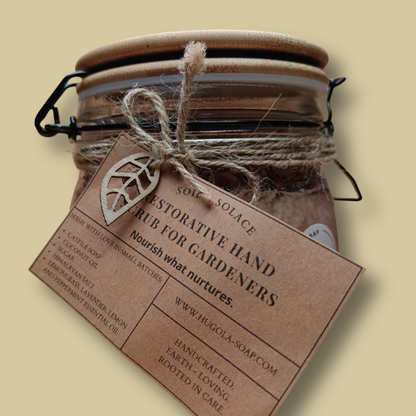 Soil and Solace - Restorative Hand (and Body) Scrub for Gardeners