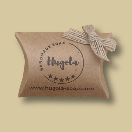 The Oatmilk Bar handmade soap in eco-friendly paper packaging