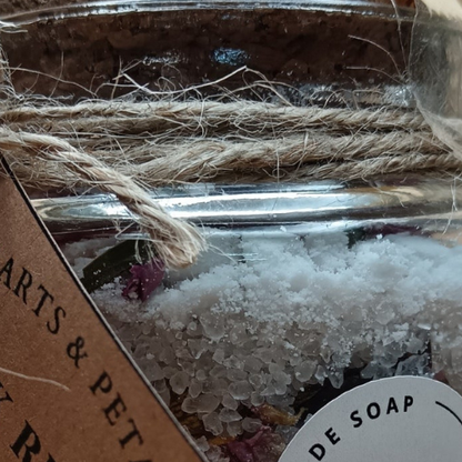 Hearts & Petals Rose Milk Ritual - Bath and Foot Soak