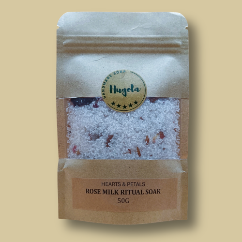 Hearts & Petals Rose Milk Ritual - Bath and Foot Soak