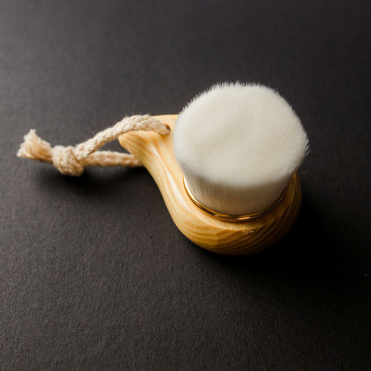 Gentle Wooden Facial Cleansing Brush