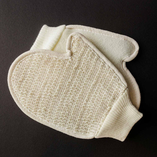 Jute Shower Glove