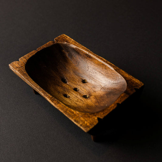 Teak Wood Soap Dish