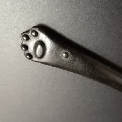 Wooden Cat Paw Hair Pin