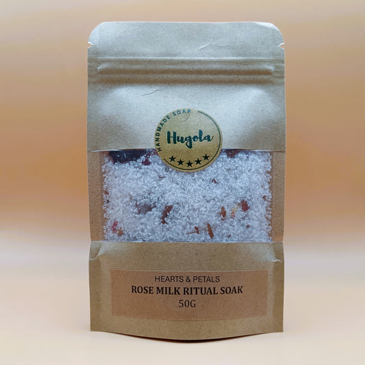 Hearts & Petals Rose Milk Ritual - Bath and Foot Soak