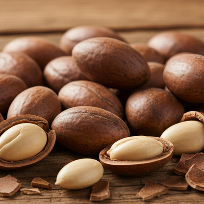 Close up to Argan Nuts