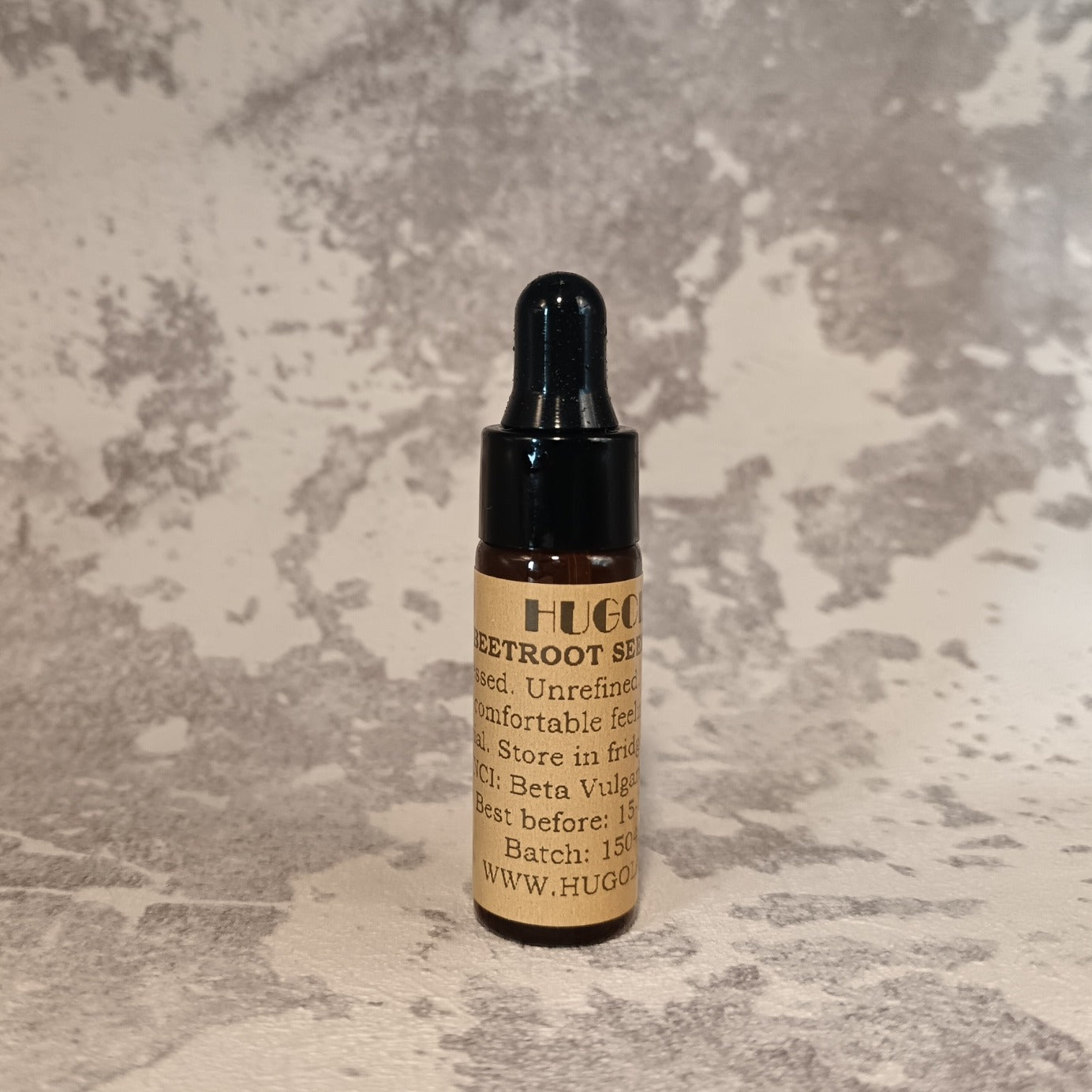 5ml beetroot seed oil mini bottle for face and body care