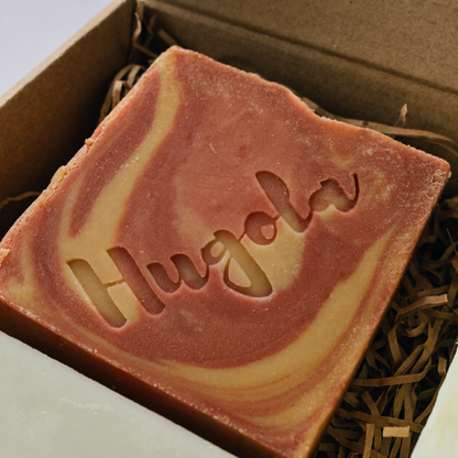 Close up to  Golden Sandalwood - Hugola handmade soap
