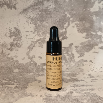 5ml carrot seed oil mini bottle for facial skincare routine