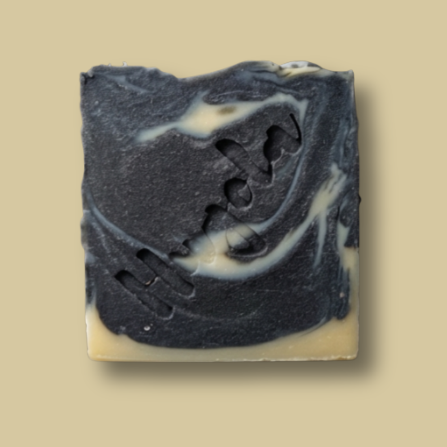 Charcoal Star handmade charcoal soap by Hugola with activated charcoal