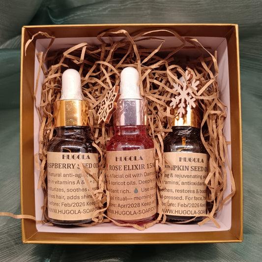 Trio of Natural Oils - Christmas Gift Set