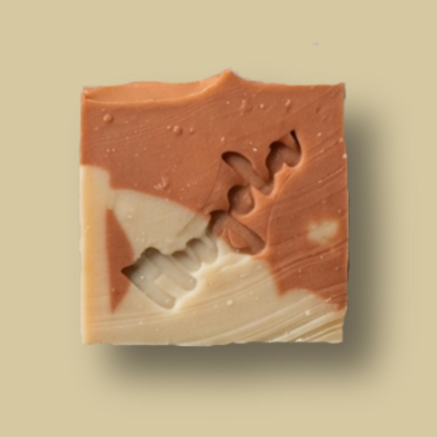 Earthy Musk handmade soap by Hugola with warm musk fragrance