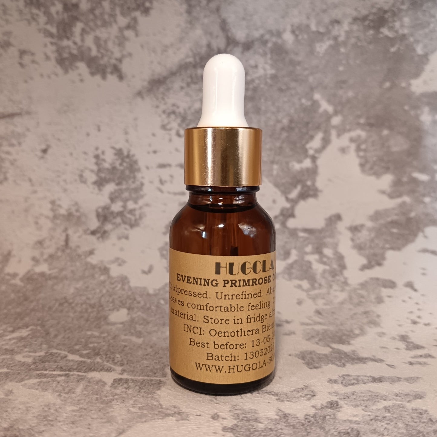 15ml evening primrose oil dropper bottle for sensitive skin