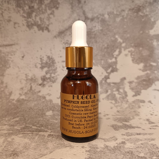 15ml pumpkin seed oil dropper bottle for hair growth and scalp care