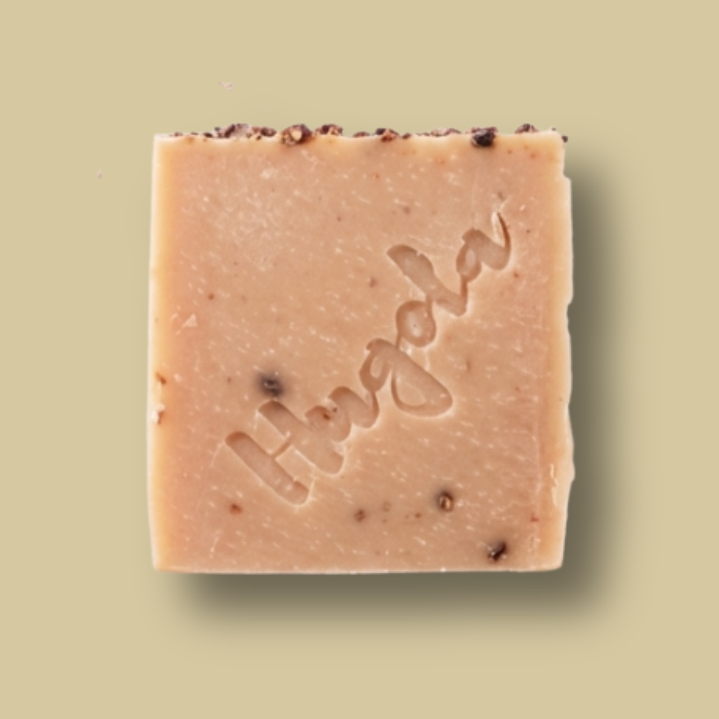 Velvet Raspberry handmade floral soap by Hugola with peony and pink pepper fragrance