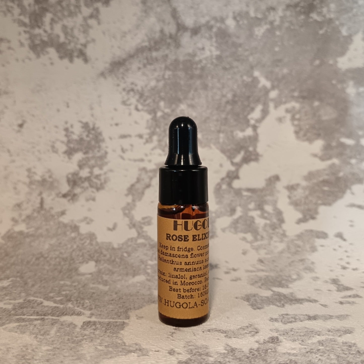 5ml rose elixir mini bottle for face oil