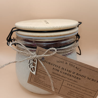 Soil and Solace - Restorative Hand (and Body) Scrub for Gardeners