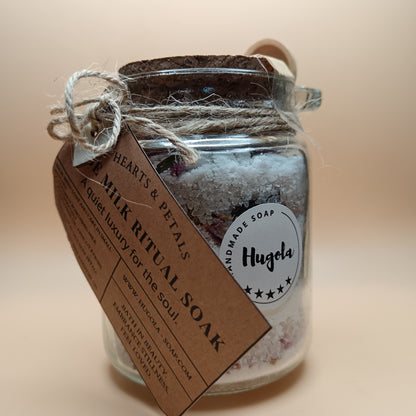 Hearts & Petals Rose Milk Ritual - Bath and Foot Soak